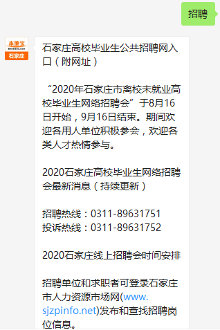 石家庄最新招聘信息动态深度解析